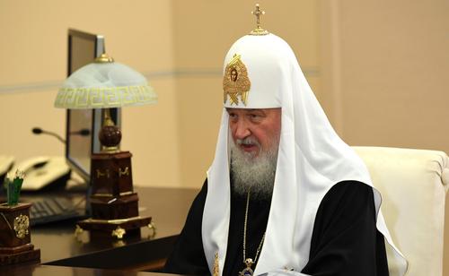 Патриарх Кирилл поздравил Путина с Днем Крещения Руси
