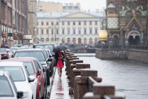 В Петербурге объявили «желтый» уровень погодной опасности из-за ливней с грозами