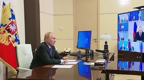 Путин провел оперативное совещание Совбеза РФ на тему контроля воздушного пространства страны