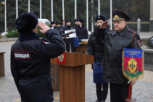 В Краснодаре торжественно отметили 101-ю годовщину образования службы участковых уполномоченных полиции