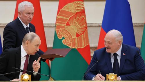 «Пул Первого»: Путин пробыл в Белоруссии 8 часов 40 минут