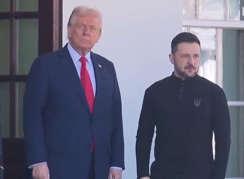 Зеленский прибыл в Белый дом на встречу с Трампом
