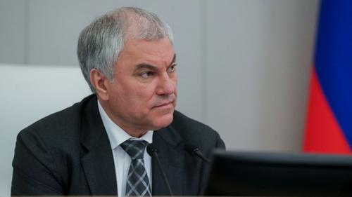 Володин: претендуя на роль европейского лидера, Макрон создаёт огромные проблемы ЕС и Франции