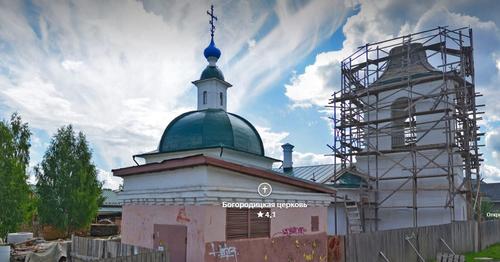 В Вологде впервые за 95 лет прошло богослужение в храме Рождества Богородицы