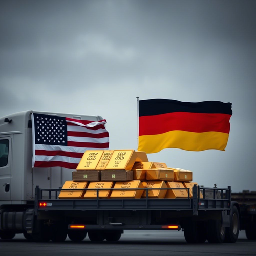 СМИ: Германия может забрать у США 1200 тонн своего золотого запаса