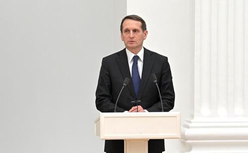 Нарышкин назвал цели России по украинскому урегулированию