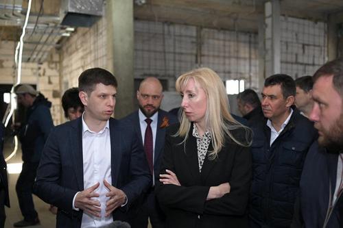 Детскую поликлинику в Красноармейском районе строят по нацпроекту «Продолжительная и активная жизнь»