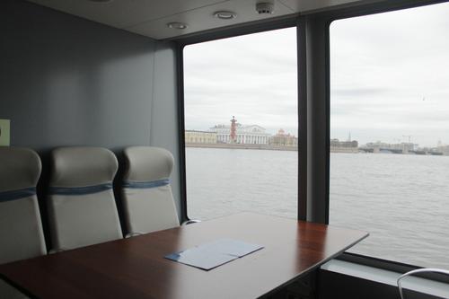 В Петербурге состоялся спуск скоростного катамарана «Форт Обручев»