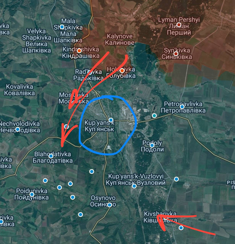 В Харьковской области большая группировка ВСУ оказалась почти в полном окружении