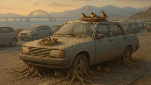 Такого затора Крымский мост еще не видал Такого затора Крымский мост еще не видал