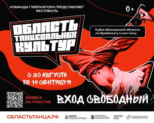 В Подмосковье впервые пройдет фестиваль уличного танца