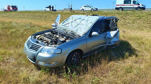 Семья в машине думала, что на минутку остановилась на обочине