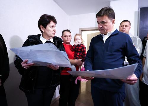 Воробьев: Подмосковье ежегодно расселяет около 10 тысяч человек из аварийного жилья