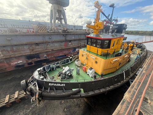 Суд рассмотрит дело о столкновении буксира в порту Ленобласти