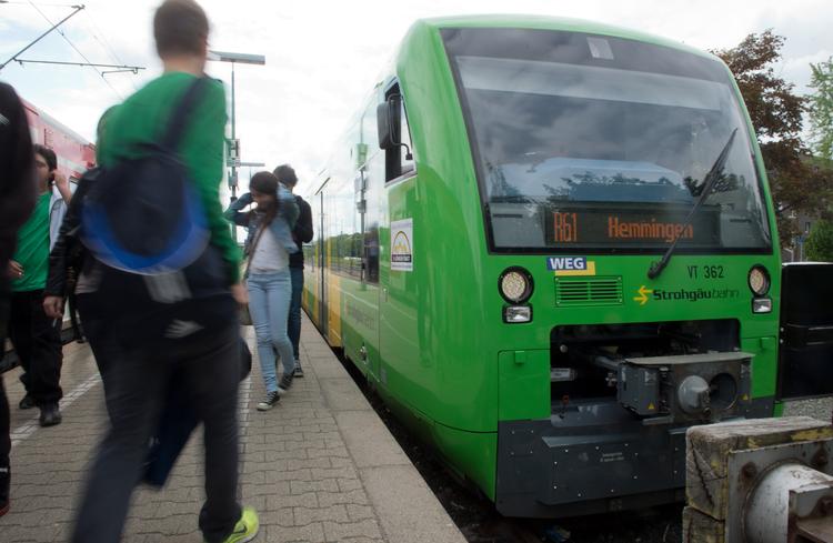В Германии  открыли  экологичный  ж/д  вокзал, первый в Европе