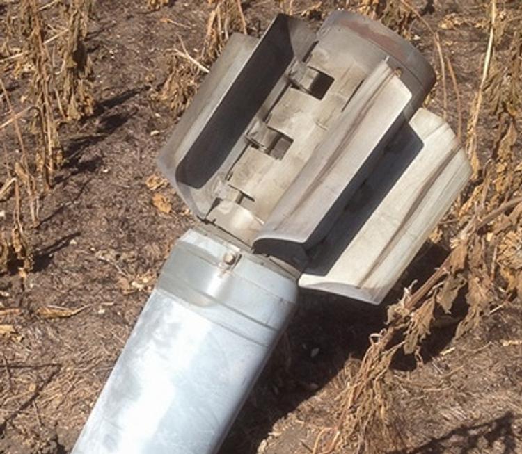 Более 100 несработавших снарядов найдены в Луганске и его окрестностях