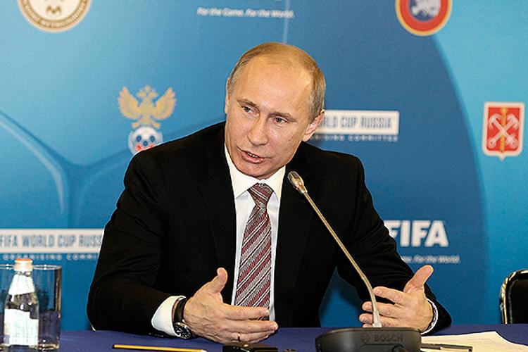 Путин рассказал о сломанной ключице на искусственном поле