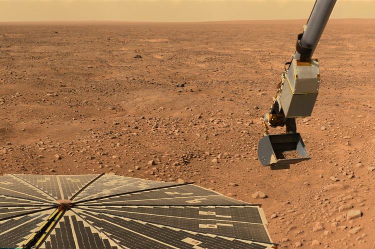 На Марсе нашли 150 млрд кубометров льда