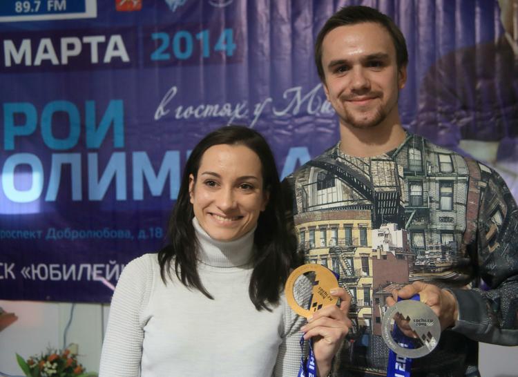 Ксения Столбова и Федор Климов победили в финале Гран-при в Барселоне