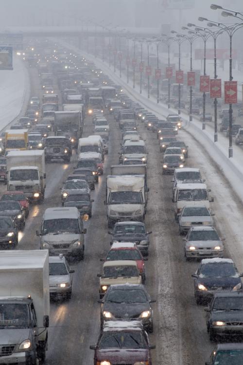 В праздничные дни число ДТП в Москве резко сократилось