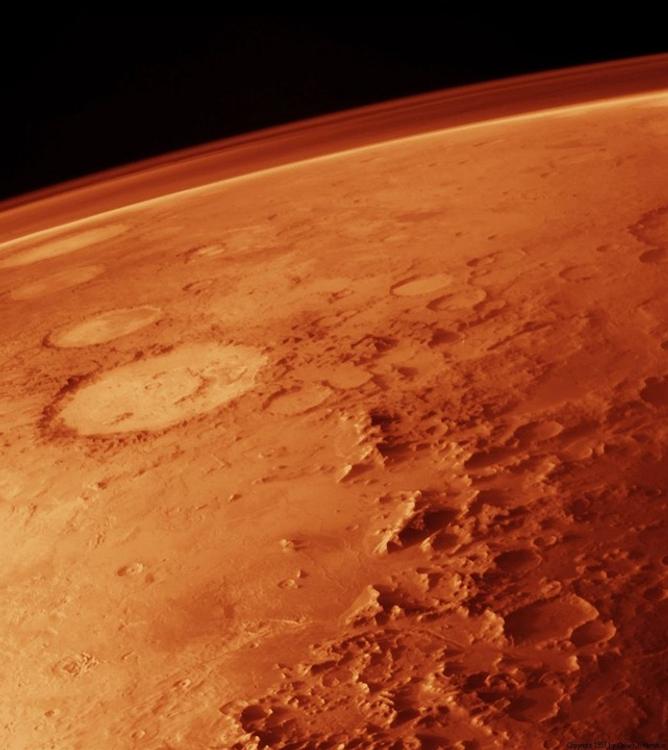 NASA представило детальную гравитационную карту Марса