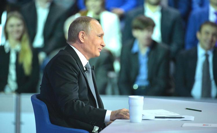 "Ростелеком" получил благодарность от Путина за качество "прямой линии"