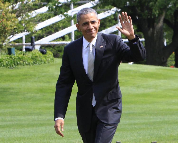 Обама прибыл на базу американских морпехов рядом с Хиросимой