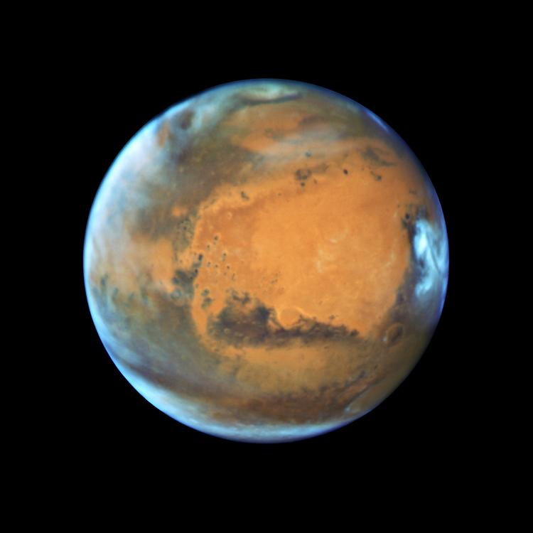 NASA опубликовало фотографию: как начинается весна на Марсе