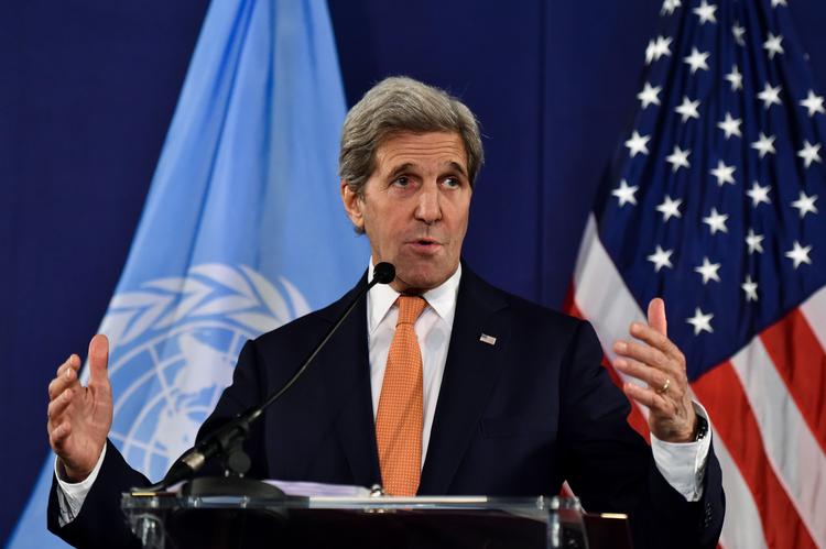 Джон Керри прокомментировал призыв Госдепа начать удары по силам Башара Асада