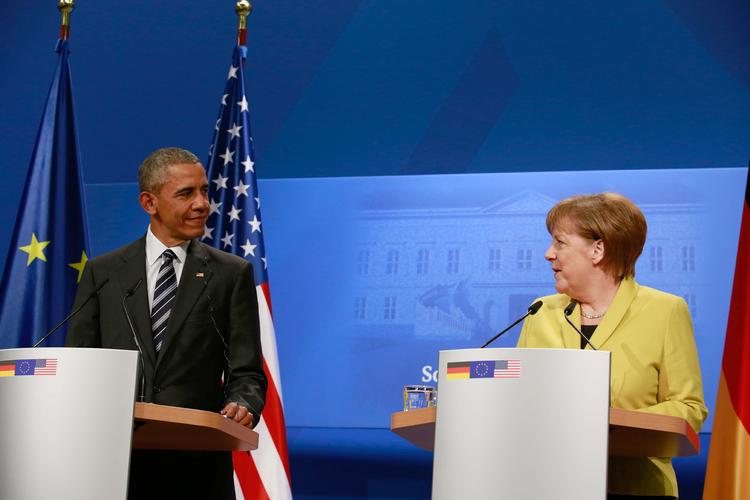 Меркель и Обама обсудили итоги проведенного в Великобритании референдума