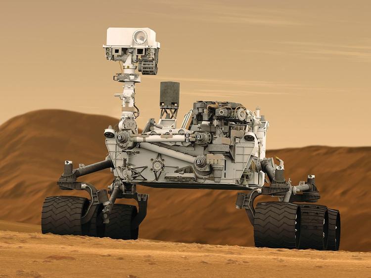 Марсоход Curiosity извлечёт пробы марсианской воды
