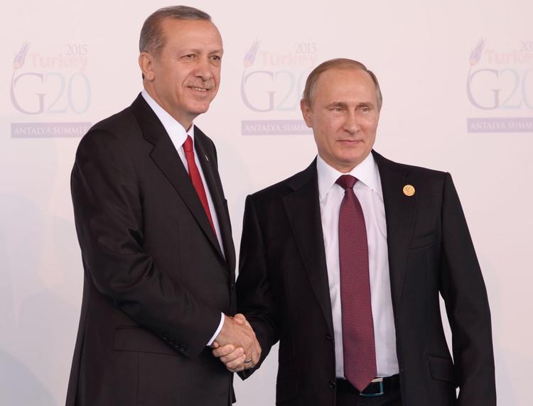 Путин встретится с Эрдоганом до саммита G20
