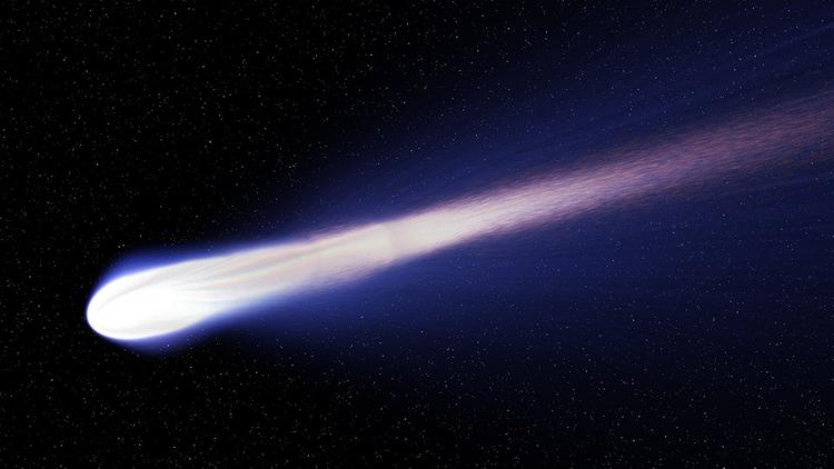 В NASA показали, как Солнце "раздирает" на части приблизившуюся комету (ВИДЕО)