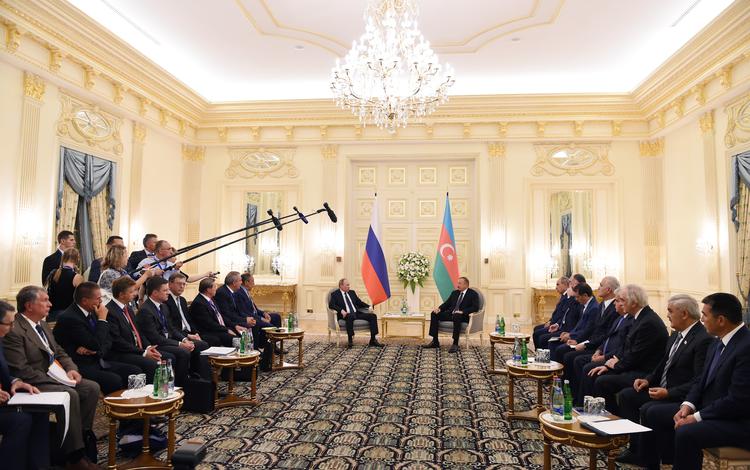 Путин, Роухани и Алиев приняли декларацию по итогам саммита в Баку