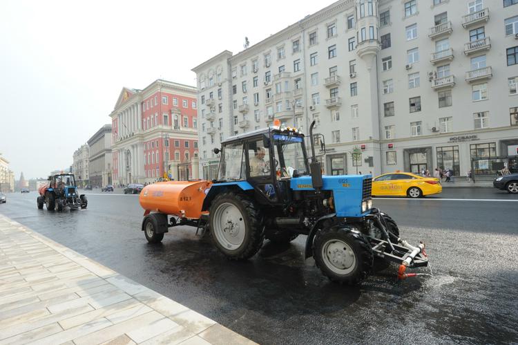 На Тверской улице в Москве появилась разметка