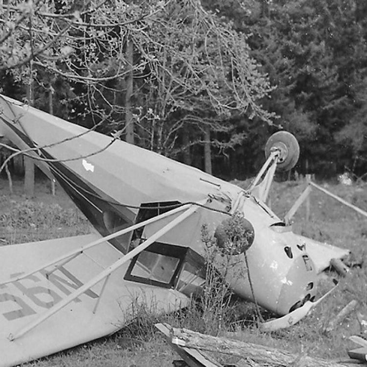 Пилот погиб при крушении легкомоторного самолёта во Франции