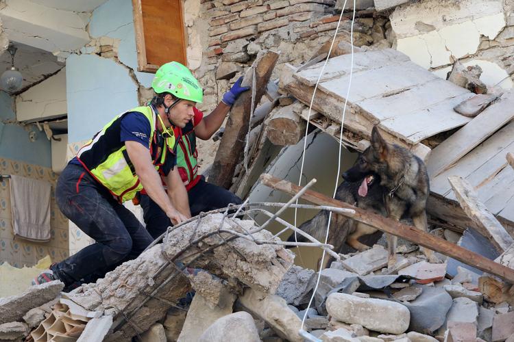 Очередное землетрясение произошло в Италии