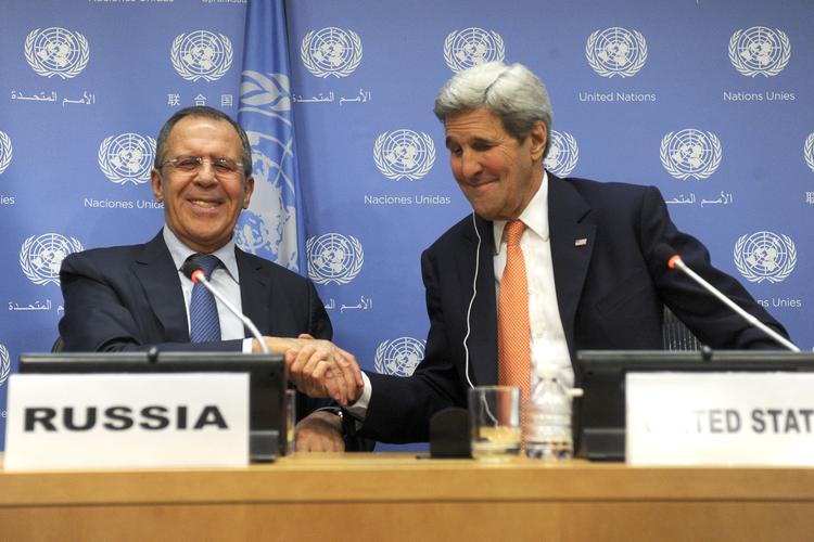 Лавров и Керри обсуждают ситуацию в Сирии уже восемь часов