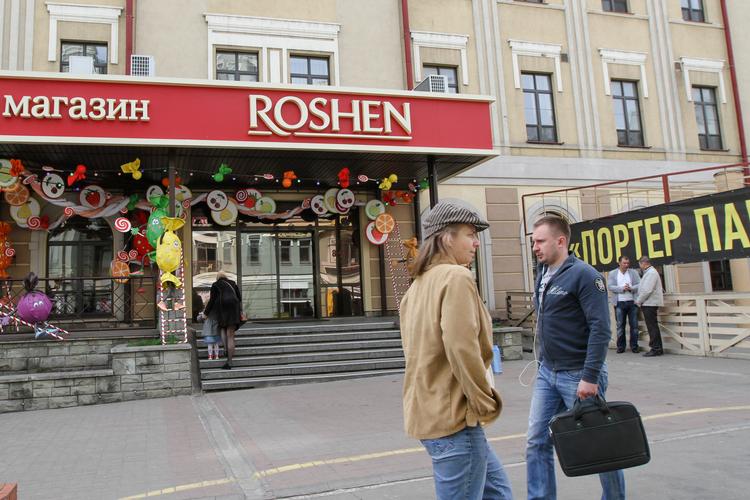 В киевских магазинах "Рошен" ищут мины
