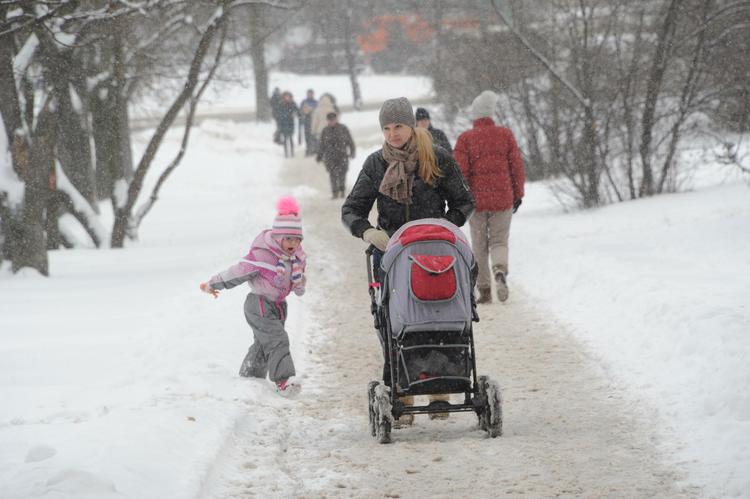 На этой неделе в Москве ожидается похолодание и снегопад