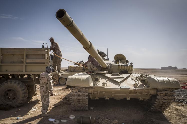 На границу с Ираком прибывают турецкие танки