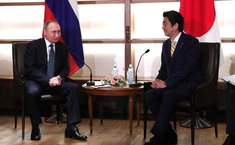 Второй раунд переговоров Путина и Абэ стартовал в Токио
