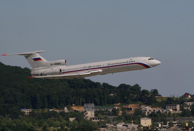 Появились догадки, почему Ту-154 не смог набрать высоту