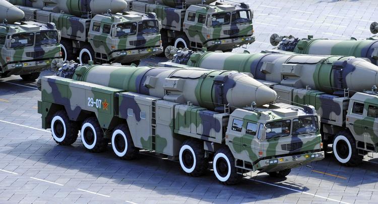 Китай установил у российских границ межконтинентальные ракеты
