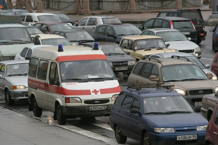 Въезды на территорию Киева частично заблокированы автомобилистами