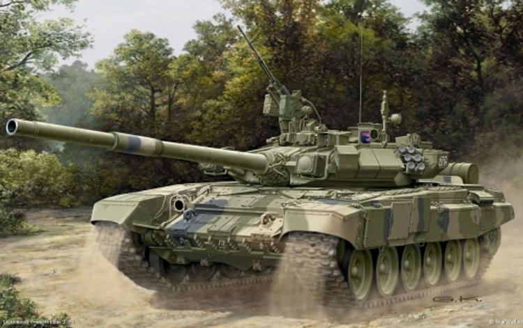 Работа танка Т-90 правительственной армии Сирии попала на видео (ВИДЕО)