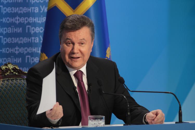 Янукович назвал российских депутатов, давших показания против него,проплаченными