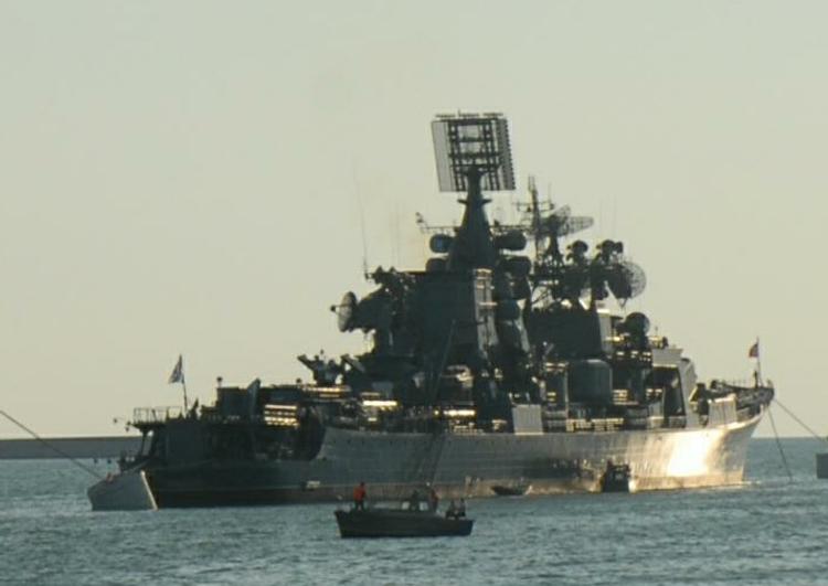 В Японском море учебные стрельбы провело российское судно "Адмирал Виноградов"