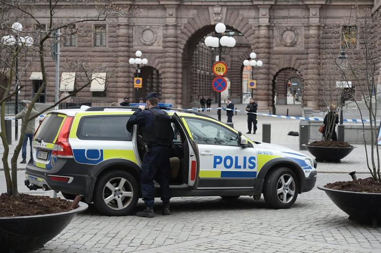 Стокгольм после теракта встал в огромных пробках