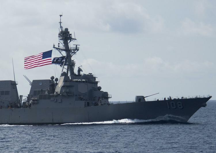 В Южно-Китайское море направлен американский ракетный эсминец